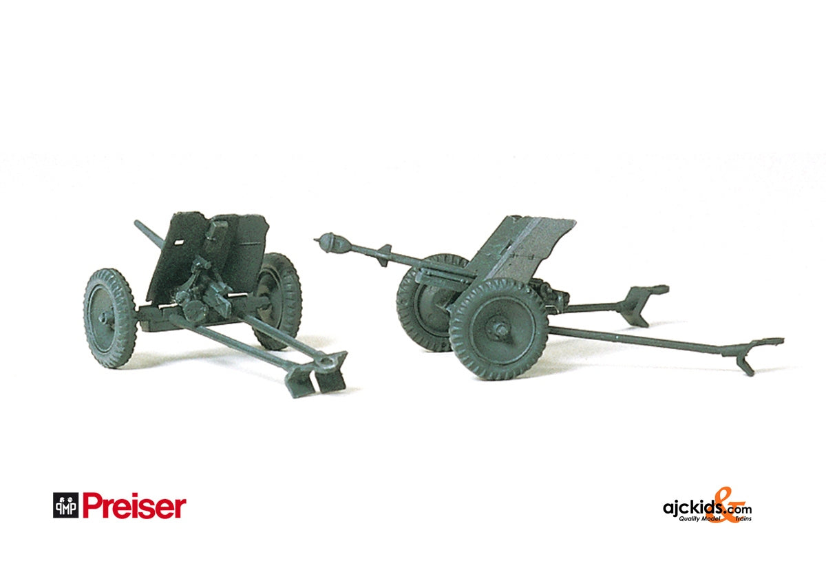 Preiser 16549 3.7cm PAK L/45 Cannon 2 pcs