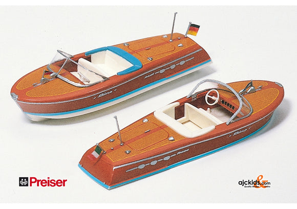 Preiser 17304 Speed Boat 2 pcs