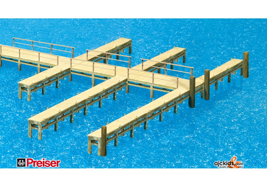 Preiser 17315 Landing Stages Piers Kit