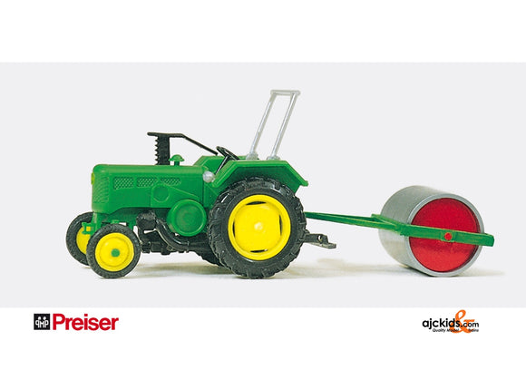 Preiser 17929 Farm Tractor with Roller