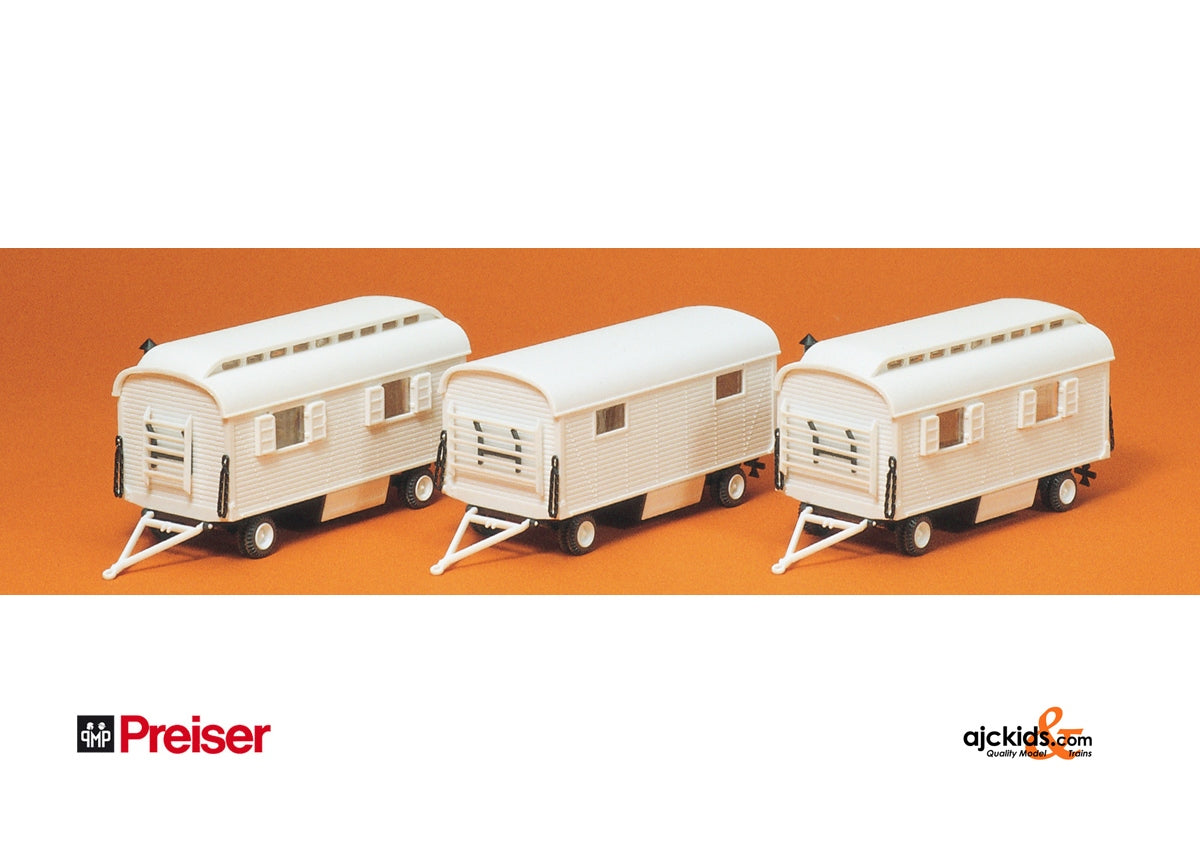 Preiser 20005 - Caravan 3 pcs