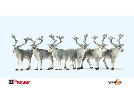 Preiser 20394 Reindeer 6 pcs