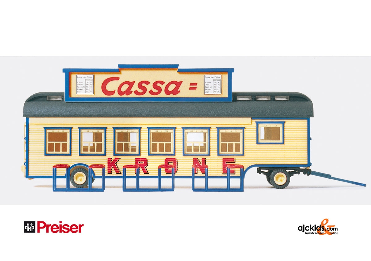 Preiser 21031 - Cashiers caravan