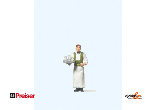 Preiser 28044 - Waiter with Serving Tray