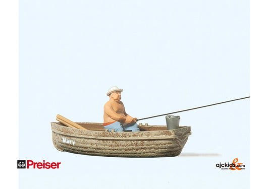 Preiser 28052 Angler In A Boat