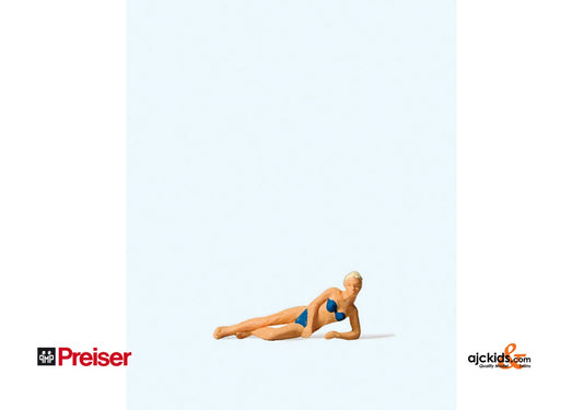 Preiser 28073 - Female Bather Reclining