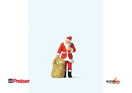 Preiser 29027 Santa with Sack Of Gifts