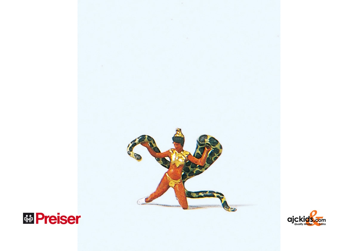 Preiser Figures Preiser 29055 - Dancing With A Snake – Ajckids
