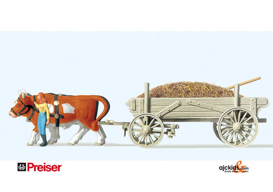 Preiser 30474 - Manure wagon loaded