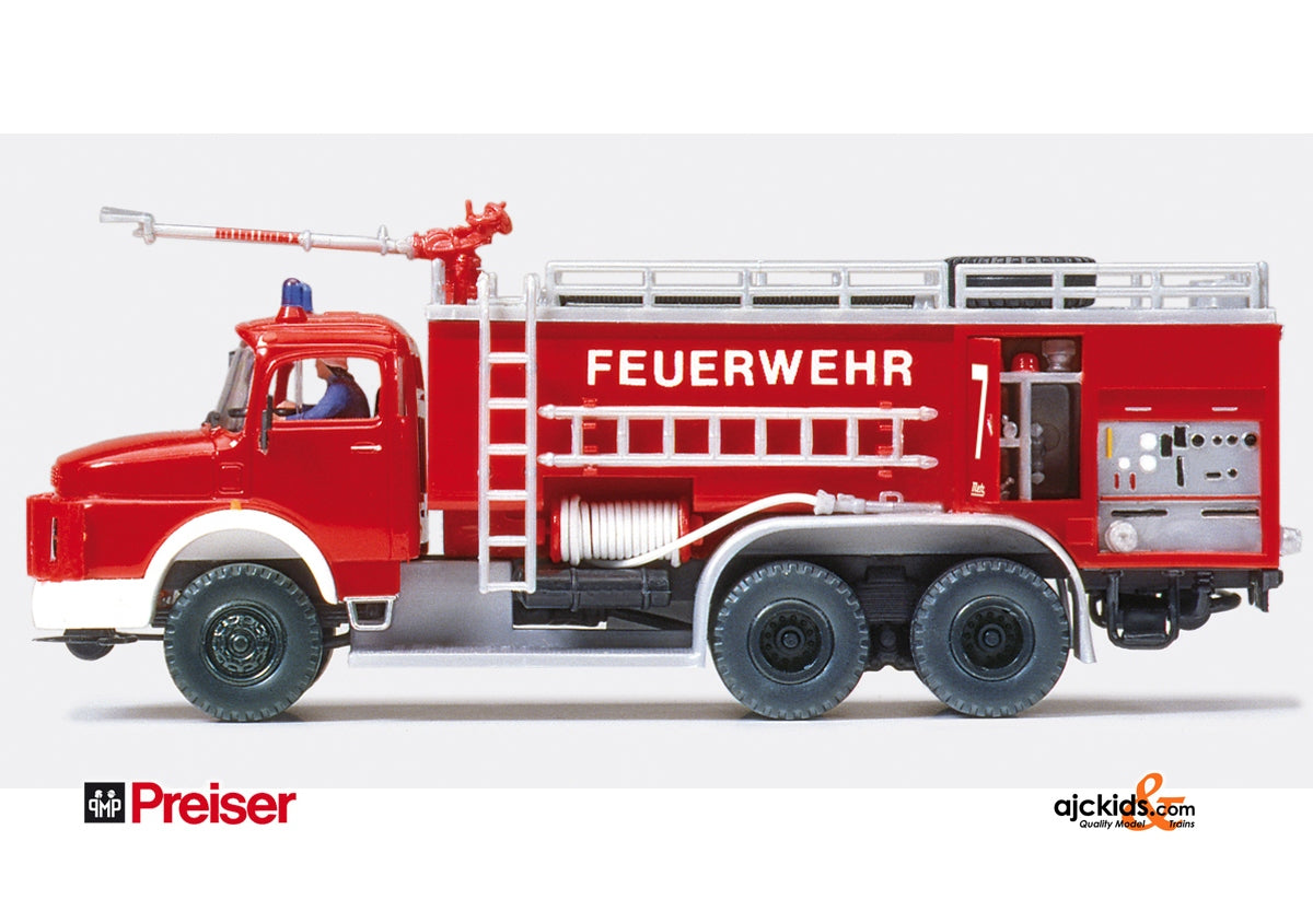 Preiser 31163 - Airpt fire truck FTLF8000