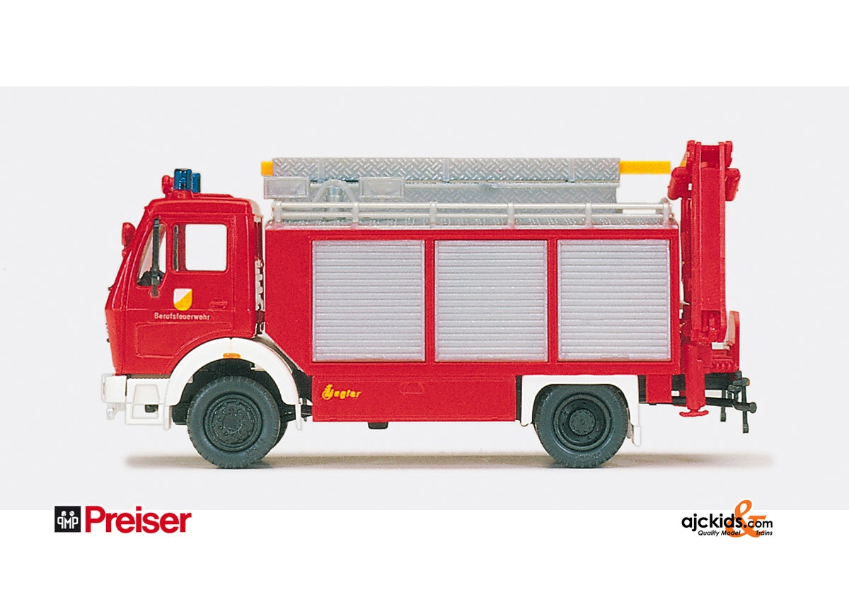Preiser 31182 - MB 1017 rescue crane trk
