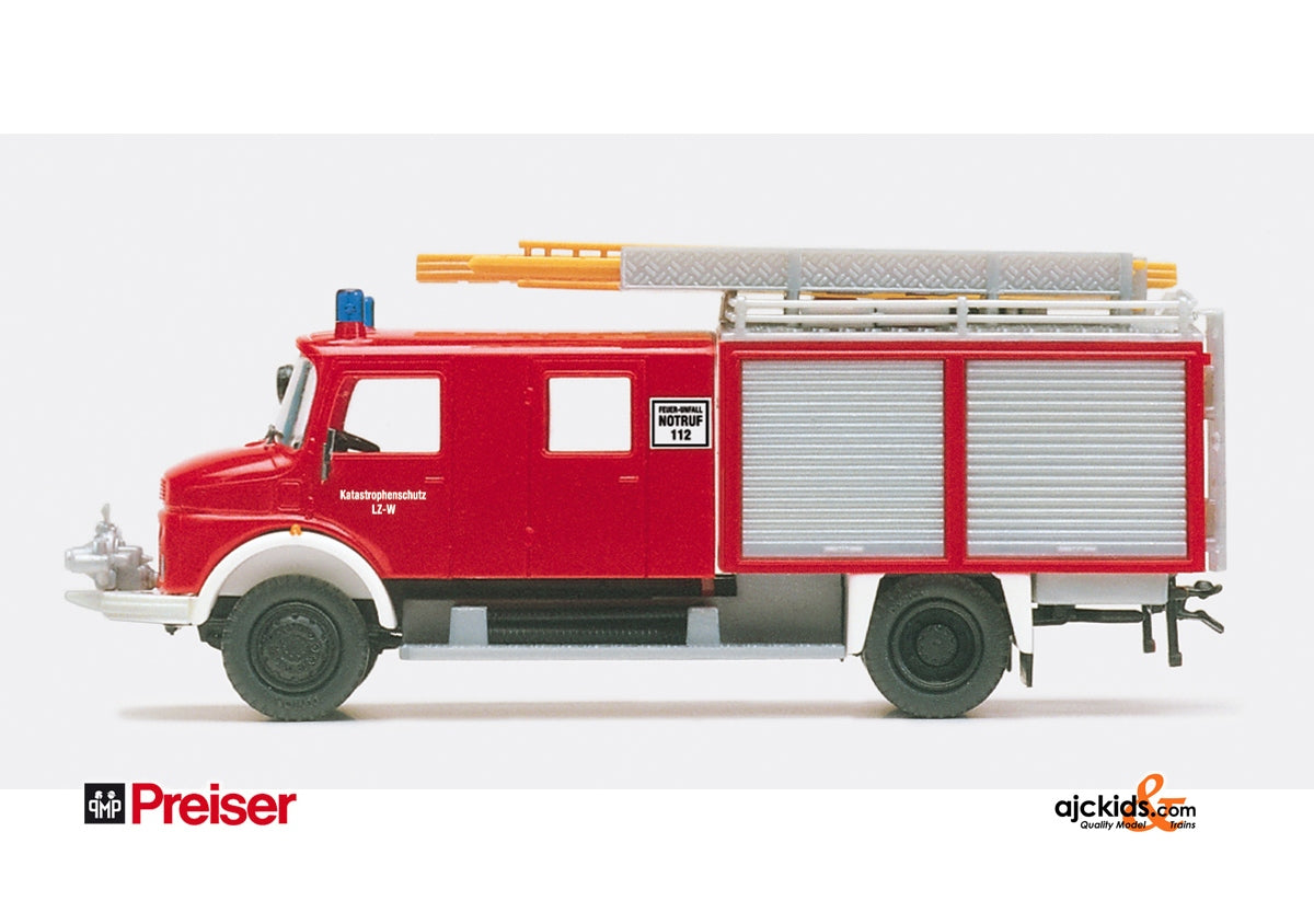 Preiser 31280 - MB LAF1113 fire truck