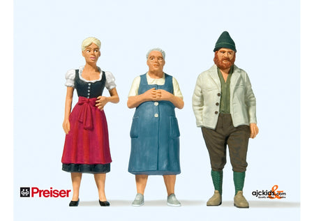 Preiser 44921 People in Bavarian Dress