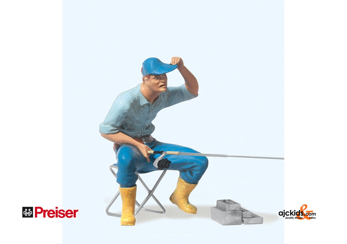 Preiser 45503 Fisherman with Accessories