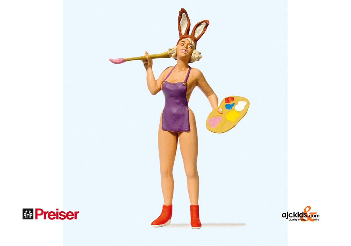 Preiser 45514 Female Easter Bunny