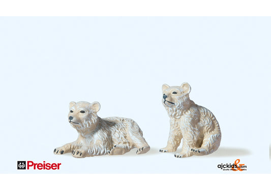 Preiser 47523 Polar bear cubs