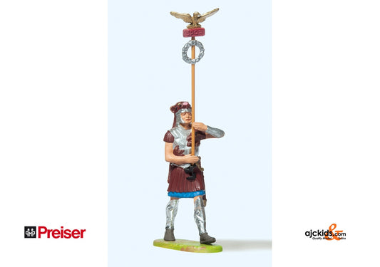 Preiser 50202 Roman  marching with eagle 1:25