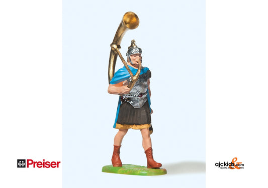 Preiser 50204 Roman  marching with horn 1:25