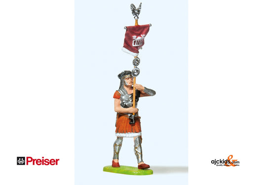 Preiser 50206 Roman  marching with ensgn 1:25