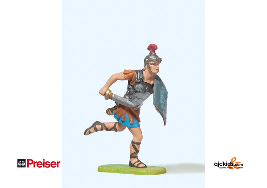 Preiser 50209 Roman running with swrd 1:25