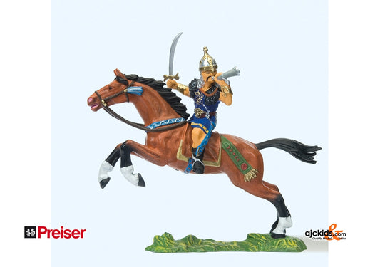 Preiser 50477 Hun On Horseback with Sword