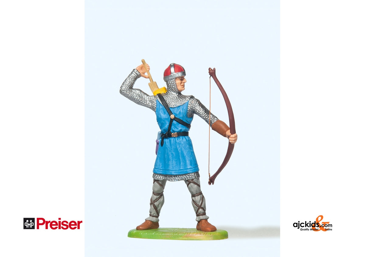 Preiser 50900 Archer grabing arrow 1:25