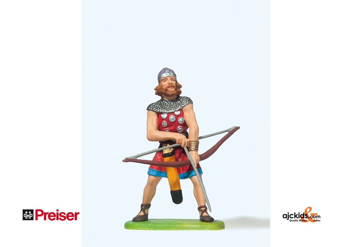 Preiser 50901 Archer loading bow 1:25