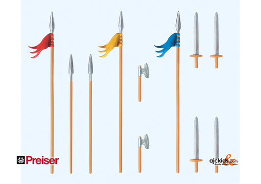 Preiser 50949 Weapons for Normans