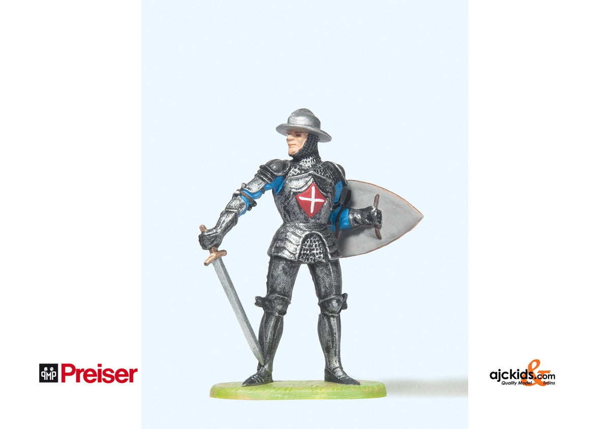 Preiser 52002 Knight with sword 1:25