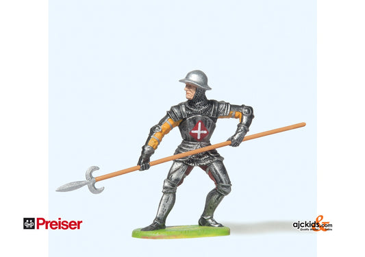 Preiser 52004 Knight prryng with pike 1:25