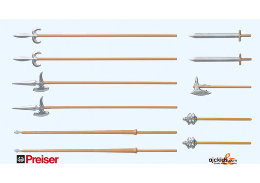 Preiser 52024 Weapons for knights