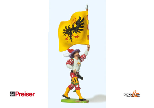 Preiser 52301 Ensign bearer  marching 1:25