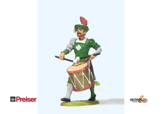 Preiser 52303 Drummer marching 1:25