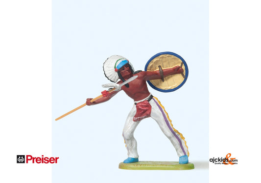 Preiser 54609 Indian throwing spear