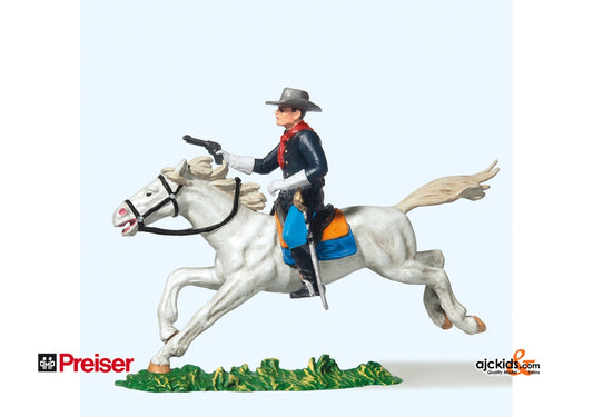 Preiser 54753 Soldier riding/w pistol