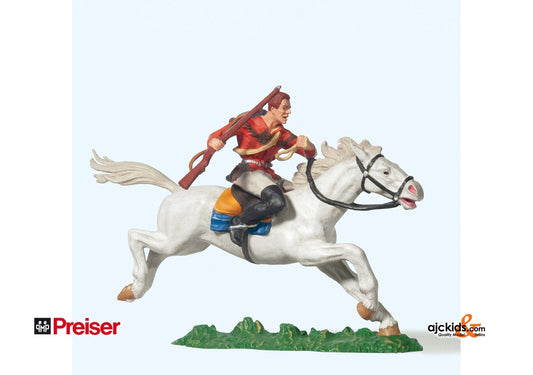 Preiser 54818 Frontier man on horse