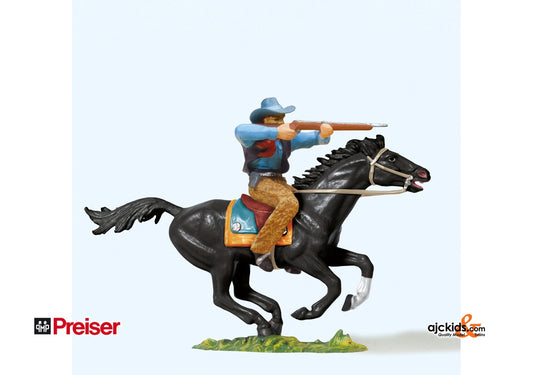 Preiser 54821 Cowboy on horse