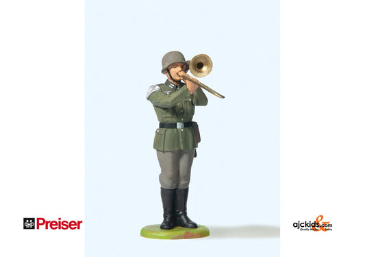 Preiser 56033 Musician with trombone 1:25