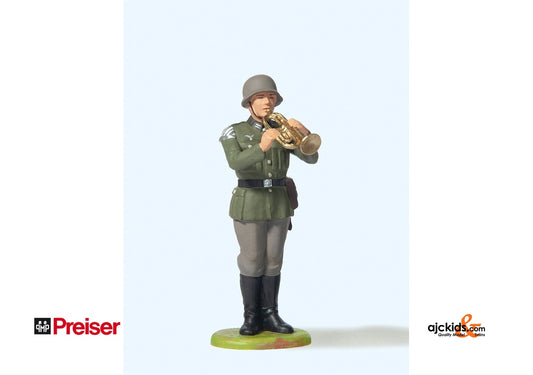 Preiser 56034 Musician with trumpet 1:25