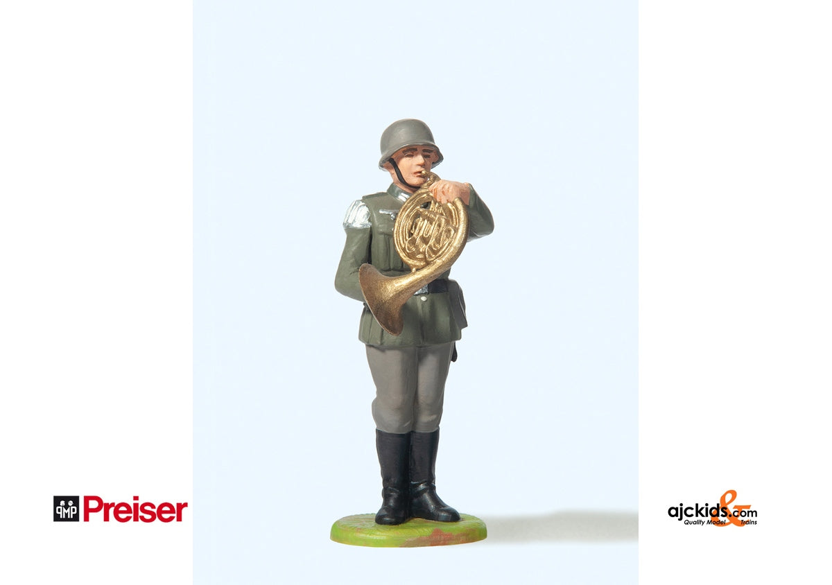 Preiser 56035 Musician with bugle 1:25