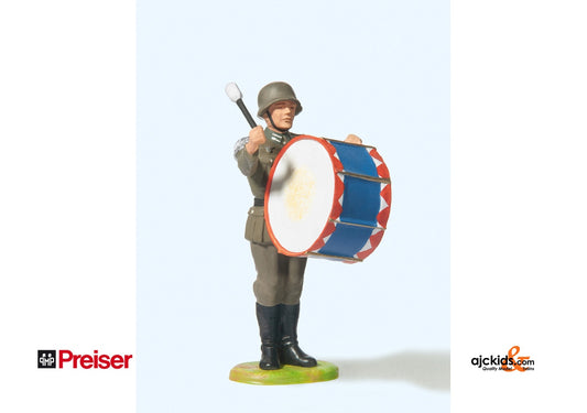 Preiser 56039 Musician with bass drum 1:25