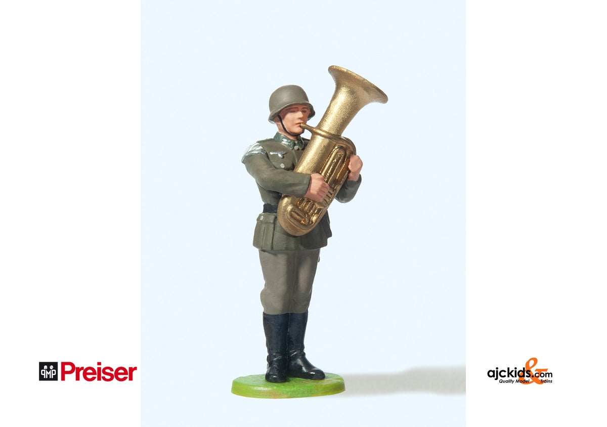 Preiser 56042 Musician with euphonium 1:25