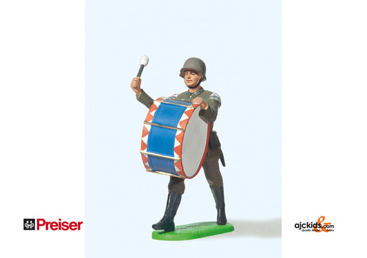 Preiser 56089 Mscn  marching with bs drm 1:25