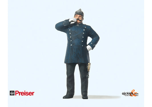 Preiser 57576 1900 Gr policeman 1:24