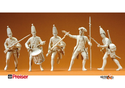 Preiser 57810 1756 Pr milty unptd 1:25