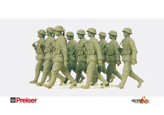 Preiser 64009 Grenadiers  marching Unp 9/