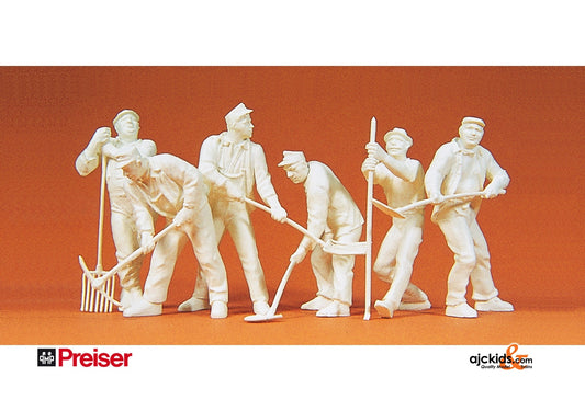 Preiser 64010 Workers 1939-45 Unpainted