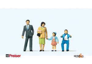 Preiser 65301 - Japanese family