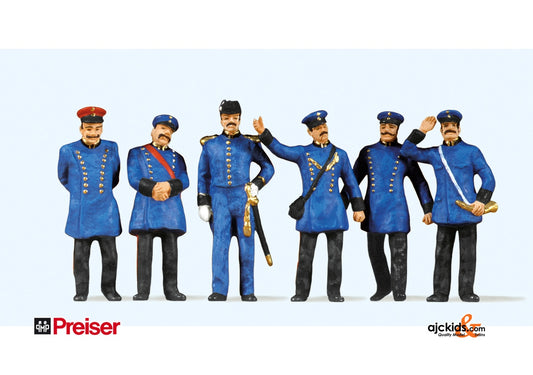 Preiser 65302 - 1900's Bav rr personnel