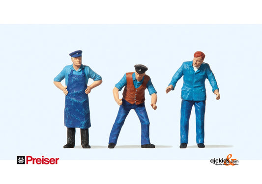 Preiser 65311 - Delivery Men 3 pcs